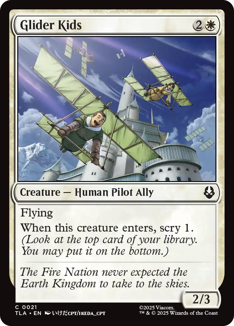 Glider Kids [TLA - 21] - Cartes Sportives Rive Sud