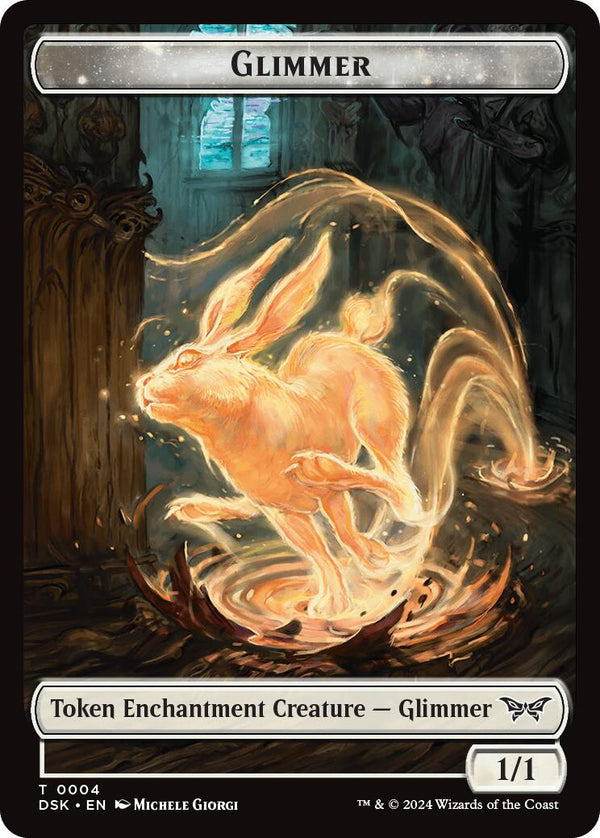 Glimmer // Gremlin Double - Sided Token [DSK - 4 // 11] - Cartes Sportives Rive Sud