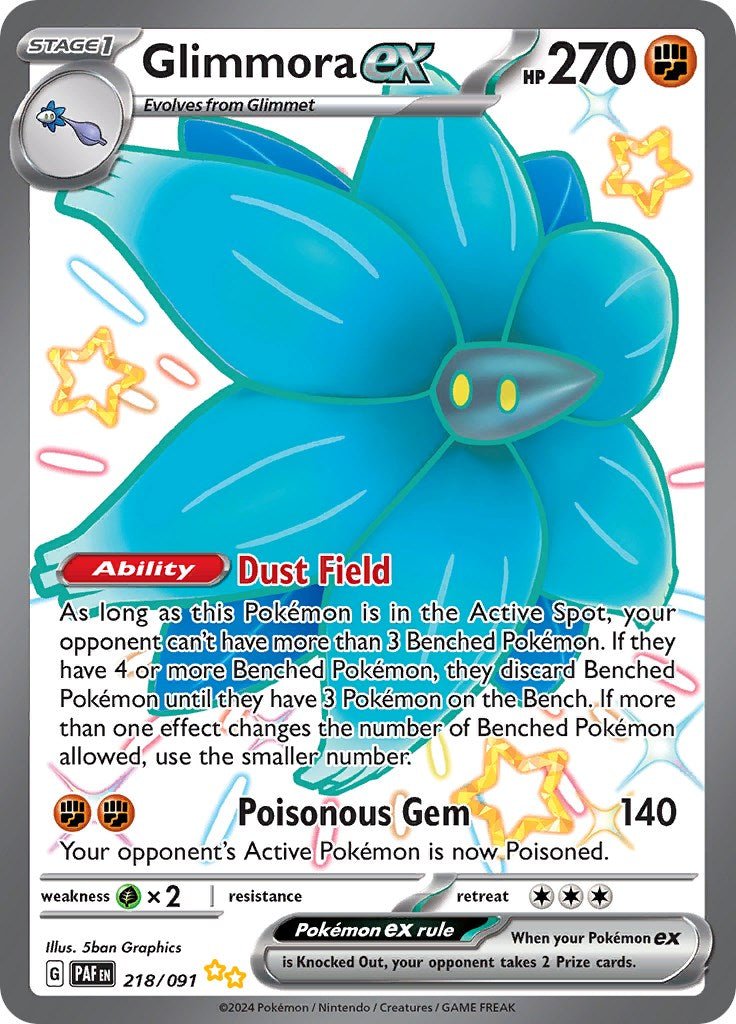 Glimmora ex [PAF - 218/091] - Cartes Sportives Rive Sud