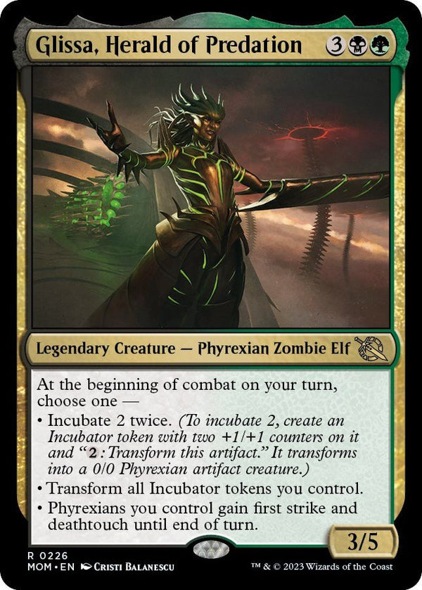 Glissa, Herald of Predation [MOM - 226] - Cartes Sportives Rive Sud