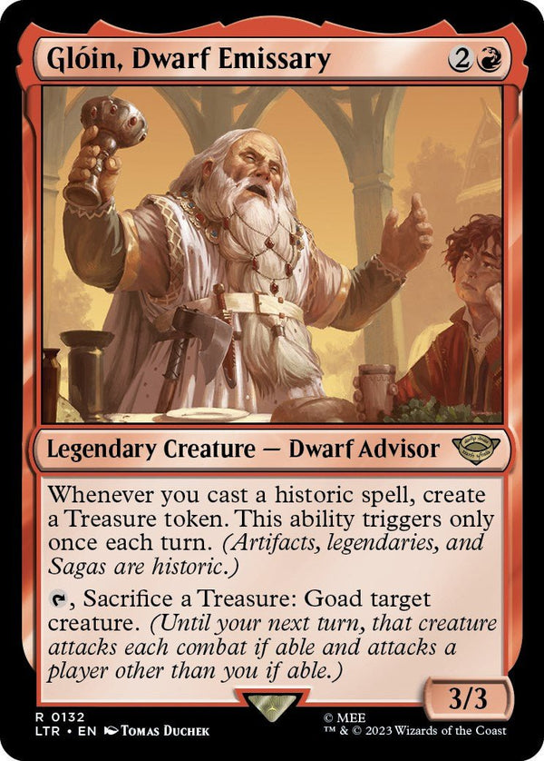 Gloin, Dwarf Emissary [LTR - 132] - Cartes Sportives Rive Sud