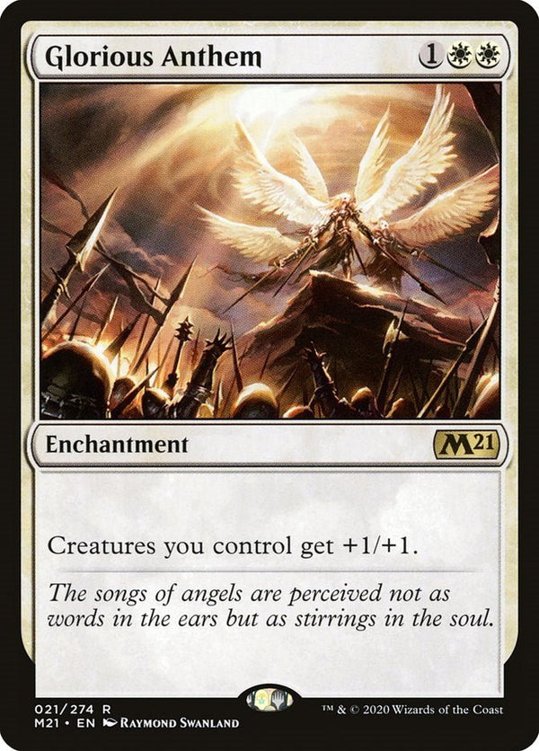 Glorious Anthem [M21 - 21] - Cartes Sportives Rive Sud