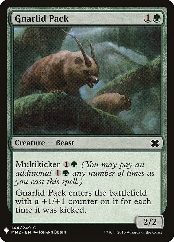 Gnarlid Pack [LIST - 144] - Cartes Sportives Rive Sud