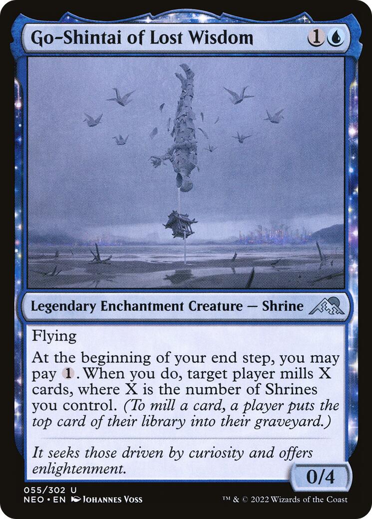 Go - Shintai of Lost Wisdom [NEO - 55] - Cartes Sportives Rive Sud