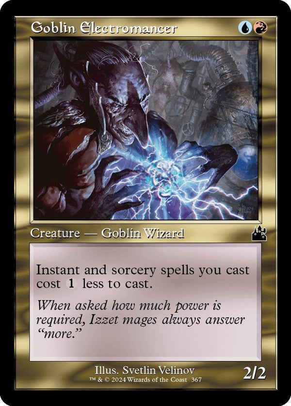 Goblin Electromancer (Retro Frame) [RVR - 367] - Cartes Sportives Rive Sud