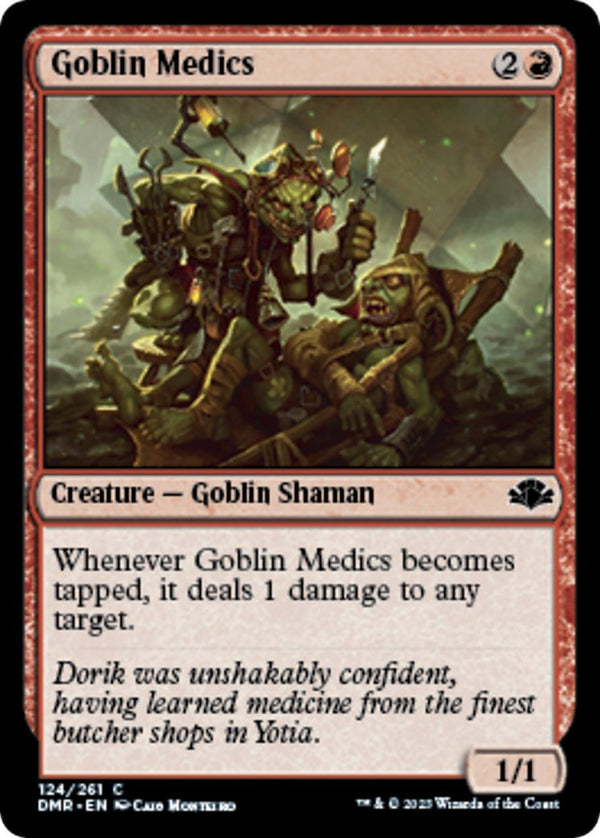 Goblin Medics [DMR - 124] - Cartes Sportives Rive Sud