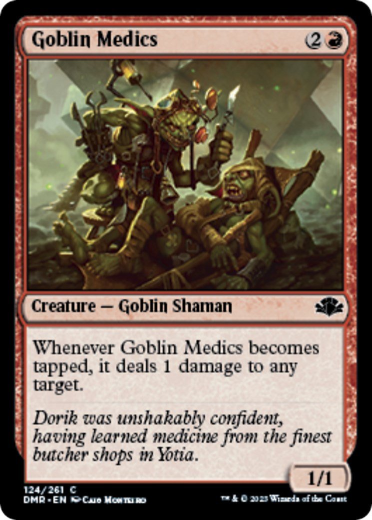 Goblin Medics [DMR - 124] - Cartes Sportives Rive Sud
