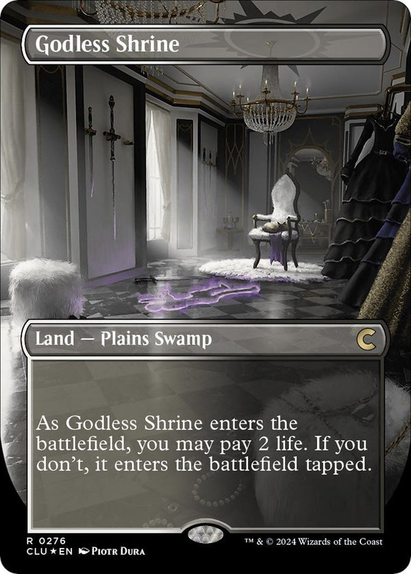 Godless Shrine (Borderless) [CLU - 276] - Cartes Sportives Rive Sud