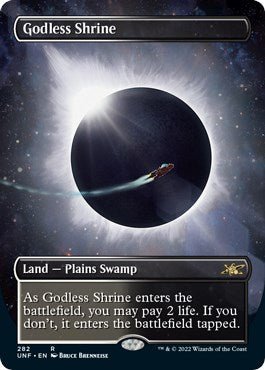 Godless Shrine (Borderless) [UNF - 282] - Cartes Sportives Rive Sud