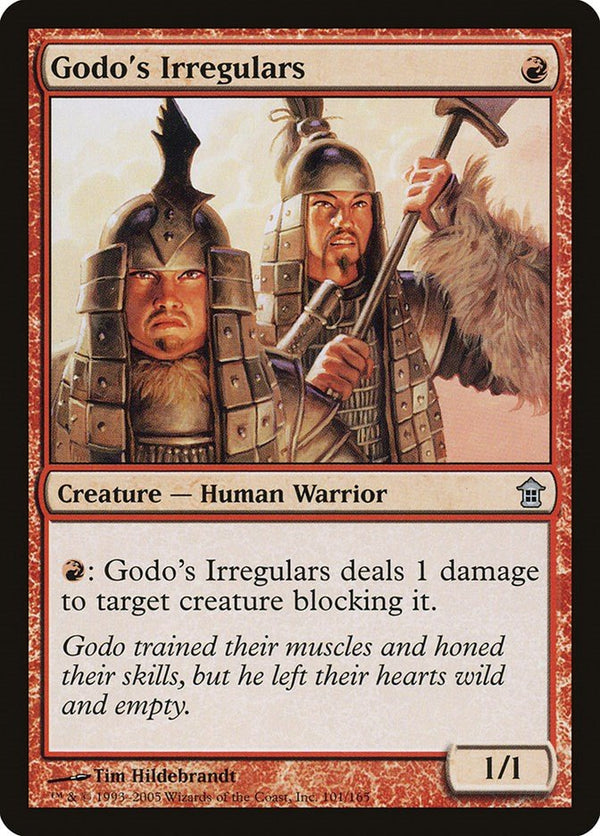 Godo's Irregulars [SOK - 101] - Cartes Sportives Rive Sud