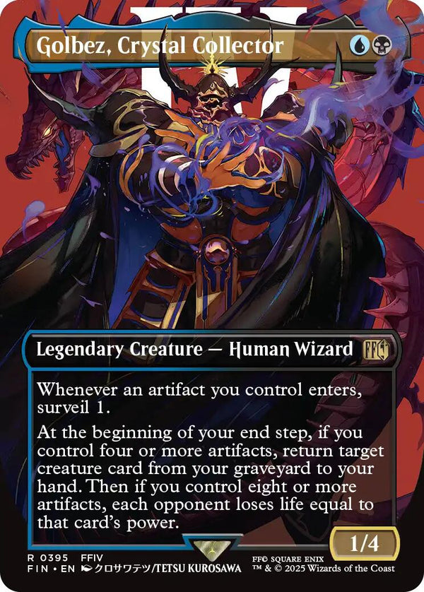 Golbez, Crystal Collector (Borderless) [FIN - 395] - Cartes Sportives Rive Sud