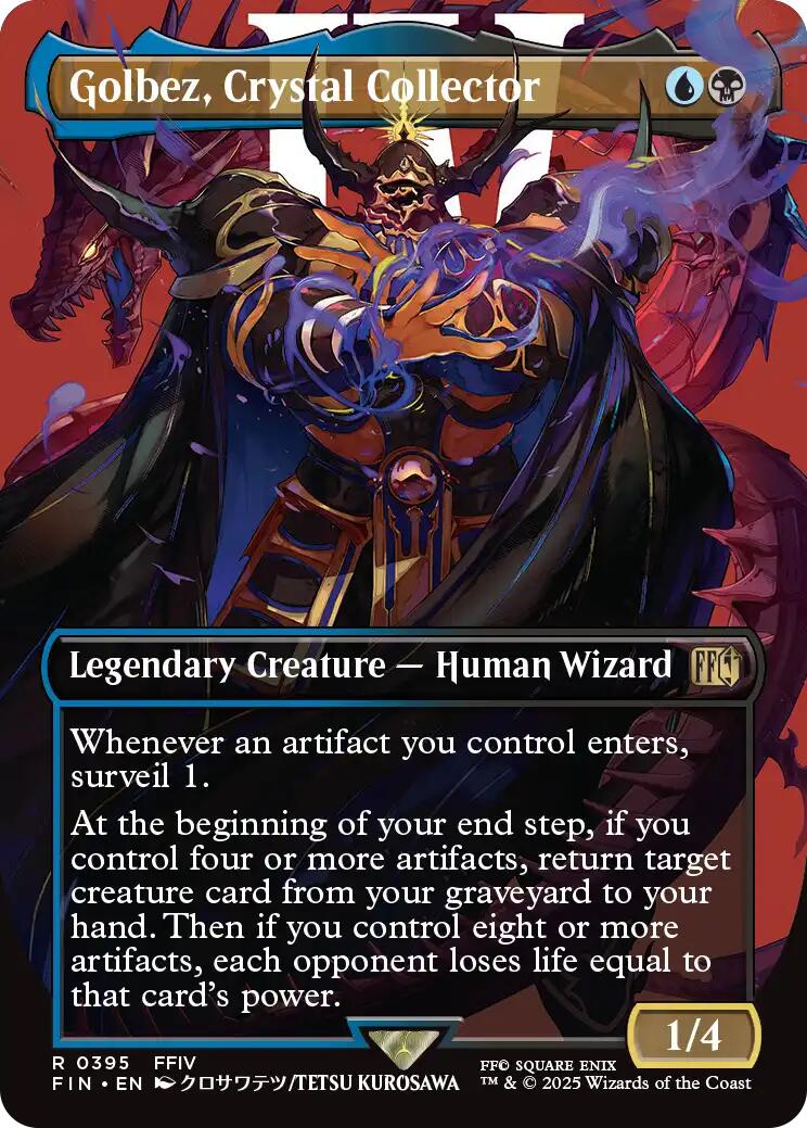 Golbez, Crystal Collector (Borderless) [FIN - 395] - Cartes Sportives Rive Sud