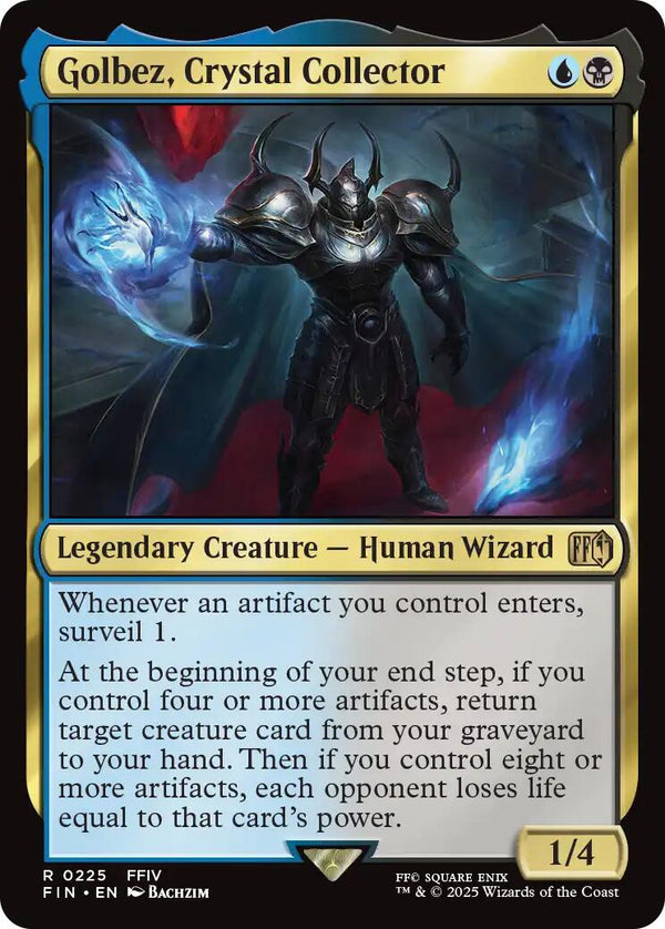 Golbez, Crystal Collector [FIN - 225] - Cartes Sportives Rive Sud