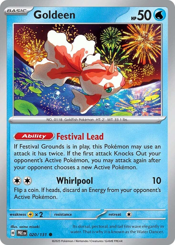 Goldeen [PRE - 020/131] - Cartes Sportives Rive Sud