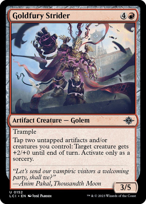 Goldfury Strider [LCI - 152] - Cartes Sportives Rive Sud