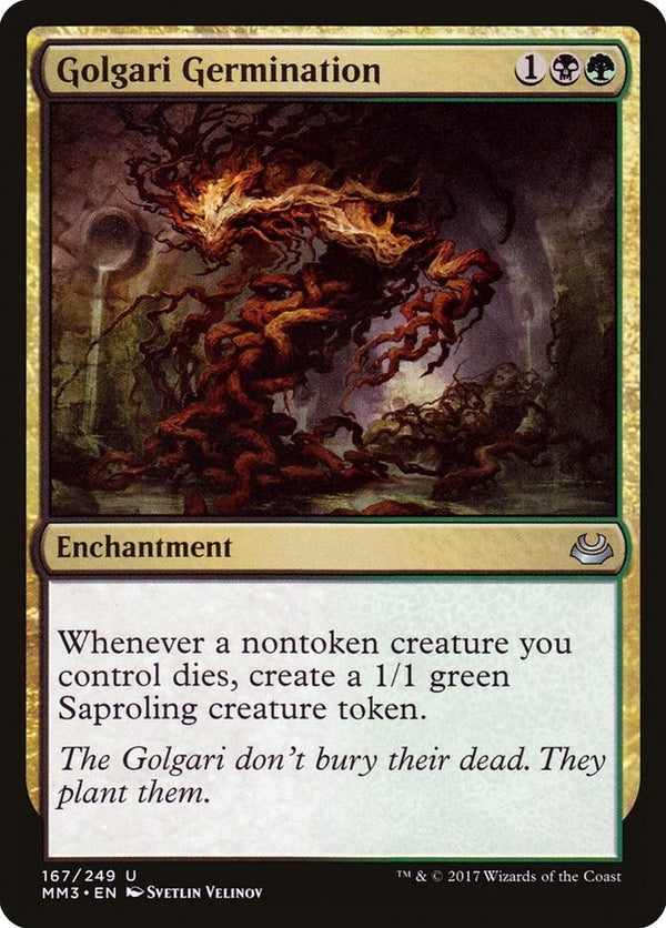 Golgari Germination [MM3 - 167] - Cartes Sportives Rive Sud