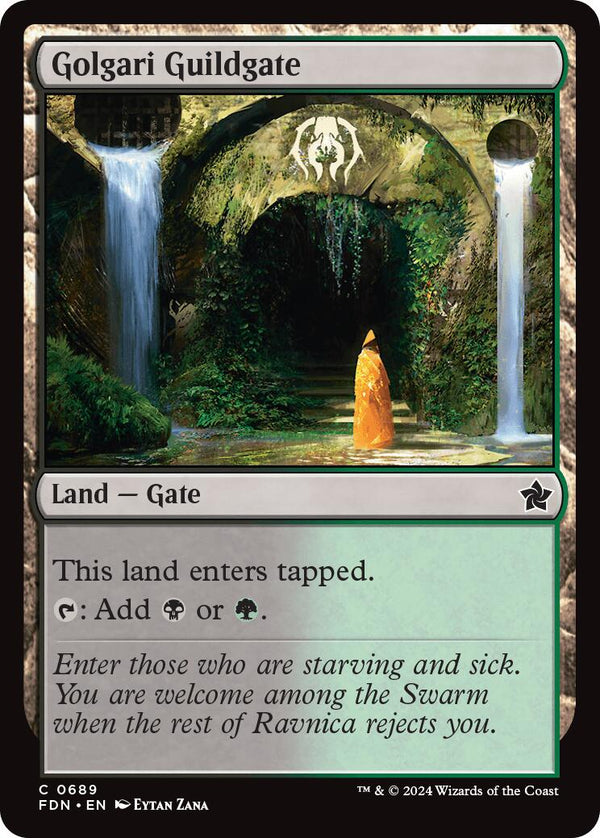 Golgari Guildgate [FDN - 689] - Cartes Sportives Rive Sud