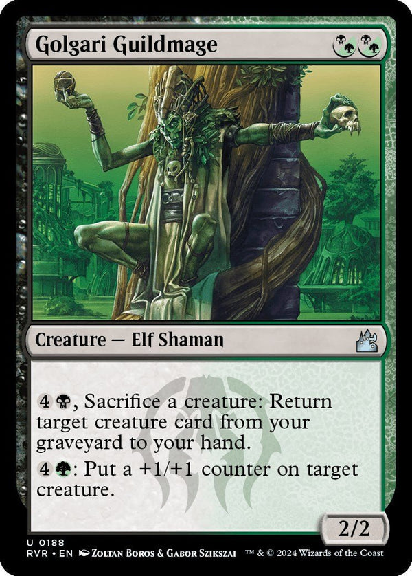 Golgari Guildmage [RVR - 188] - Cartes Sportives Rive Sud