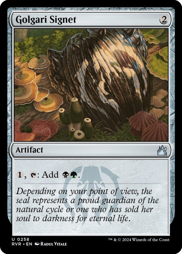 Golgari Signet [RVR - 258] - Cartes Sportives Rive Sud