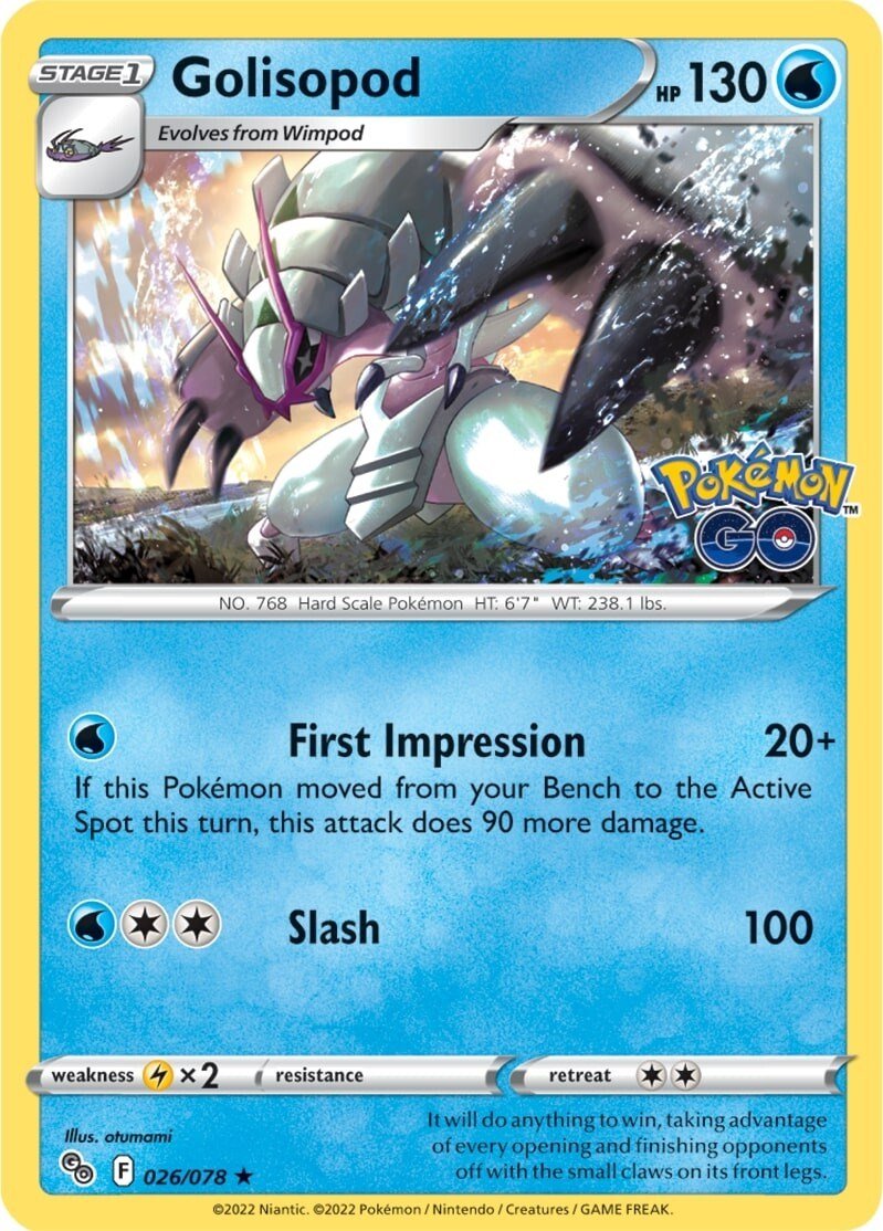 Golisopod [PGO - 026/078] - Cartes Sportives Rive Sud