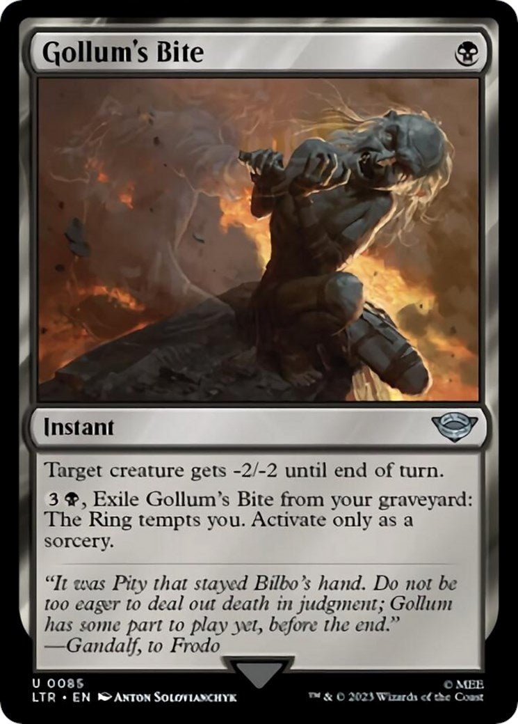 Gollum's Bite [LTR - 85] - Cartes Sportives Rive Sud