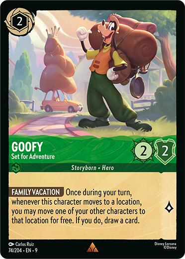 Goofy - Set for Adventure [9 - 74/204] - Cartes Sportives Rive Sud