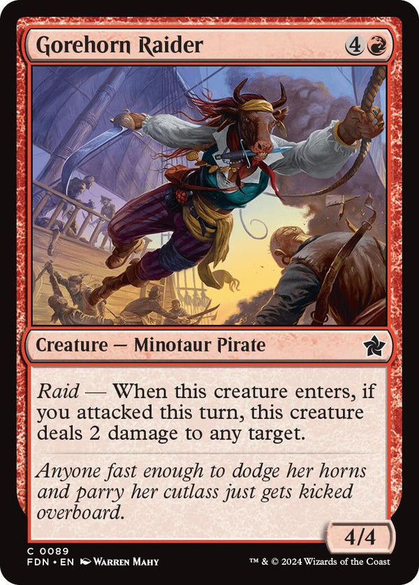Gorehorn Raider [FDN - 89] - Cartes Sportives Rive Sud