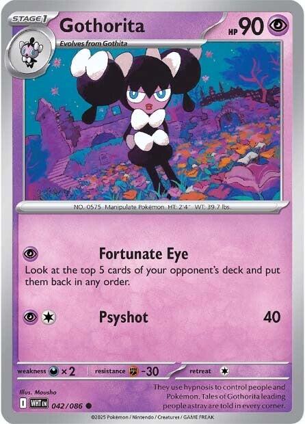 Gothorita [WHT - 042/086] - Cartes Sportives Rive Sud