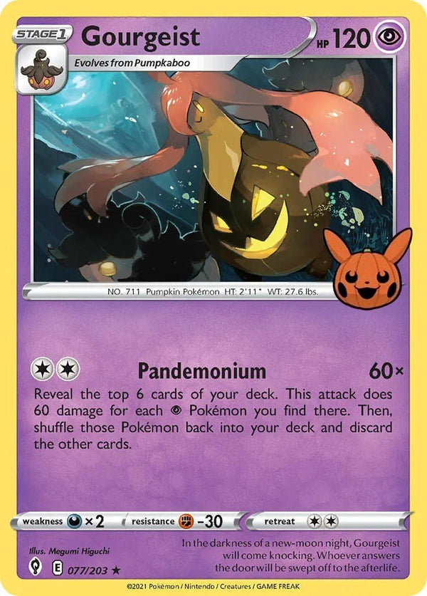 Gourgeist [TTBB - 077/203] - Cartes Sportives Rive Sud