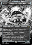 Graaz, Unstoppable Juggernaut (Borderless) [ONE - 334] - Cartes Sportives Rive Sud