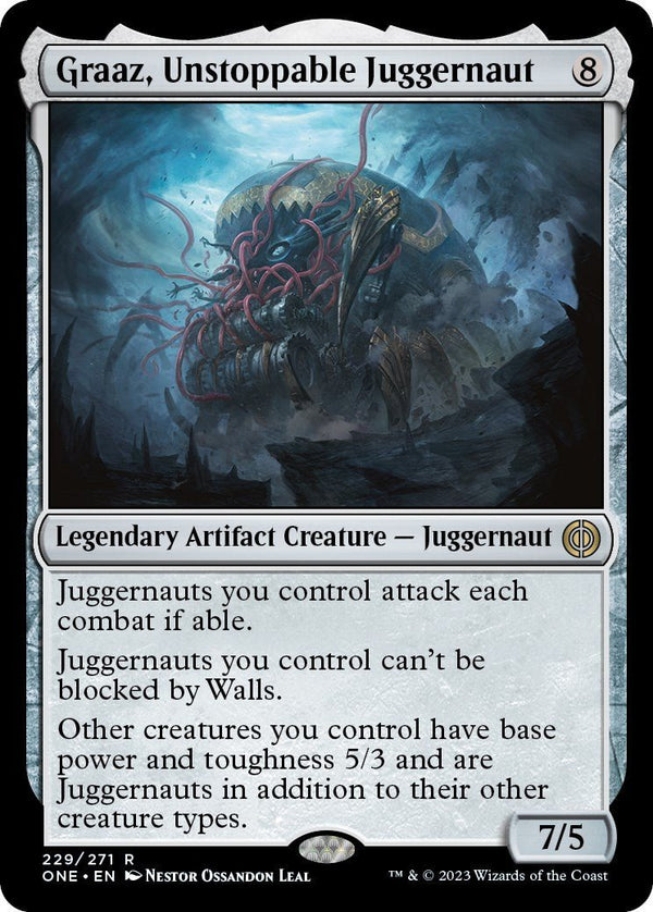 Graaz, Unstoppable Juggernaut [ONE - 229] - Cartes Sportives Rive Sud