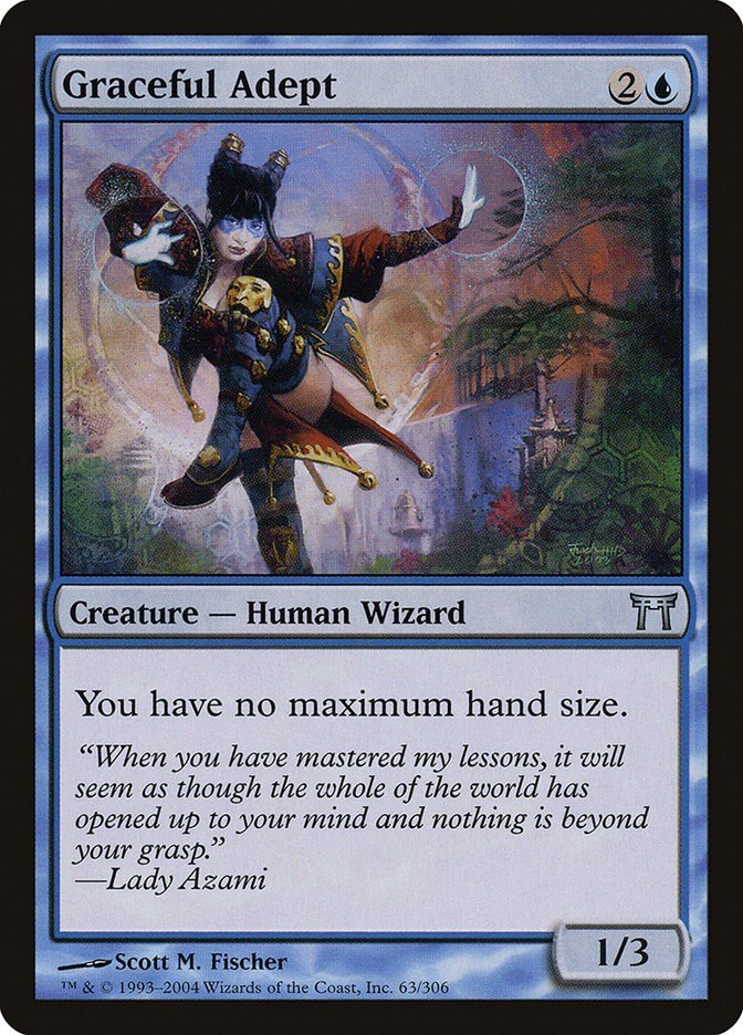 Graceful Adept [CHK - 63] - Cartes Sportives Rive Sud