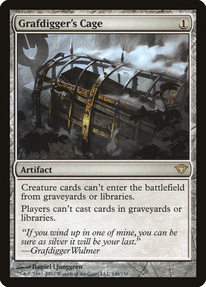Grafdigger's Cage [DKA - 149] - Cartes Sportives Rive Sud