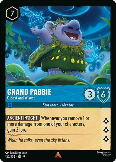 Grand Pabbie - Oldest and Wisest [9 - 150/204] - Cartes Sportives Rive Sud