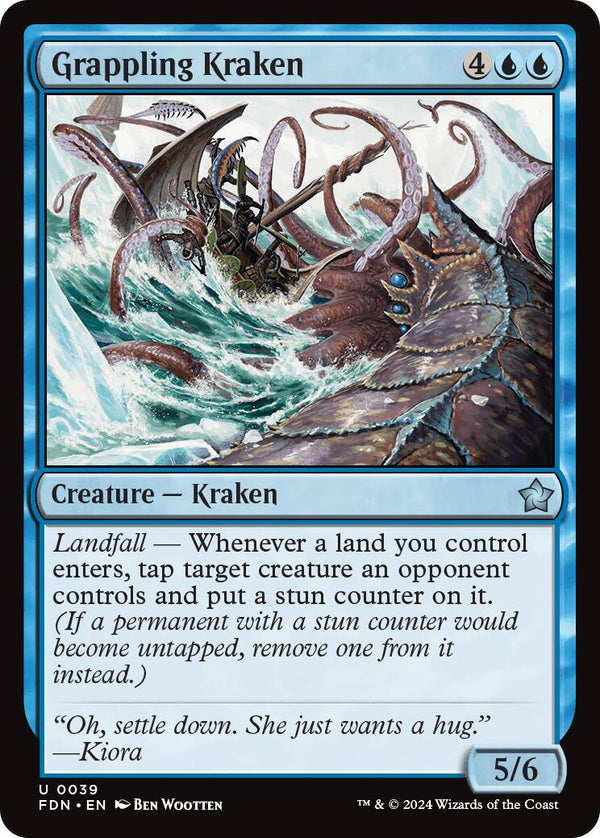 Grappling Kraken [FDN - 39] - Cartes Sportives Rive Sud
