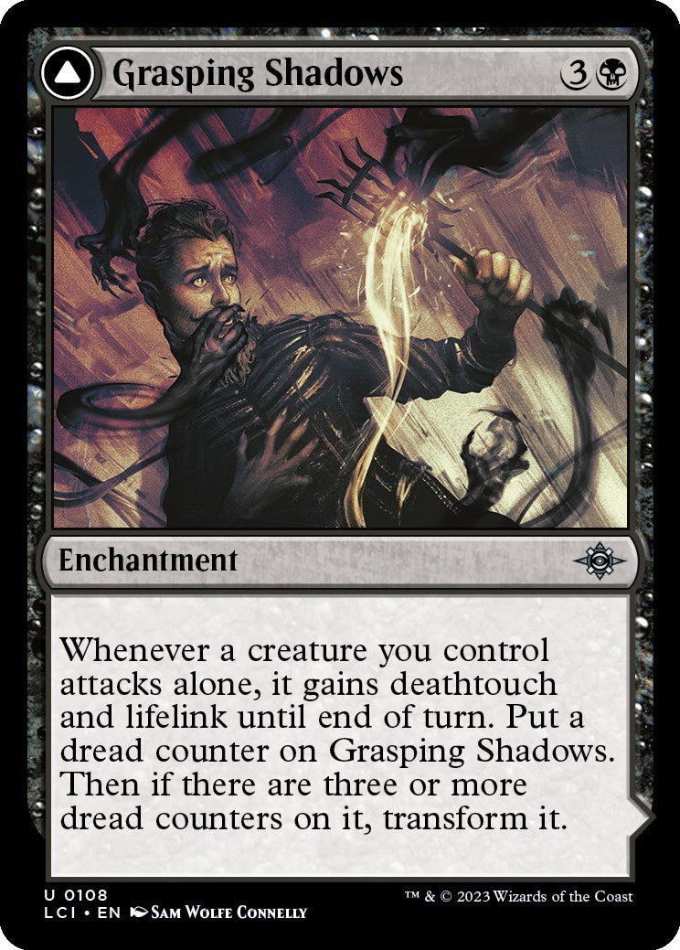 Grasping Shadows [LCI - 108] - Cartes Sportives Rive Sud