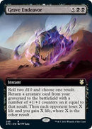 Grave Endeavor (Extended Art) [AFC - 293] - Cartes Sportives Rive Sud