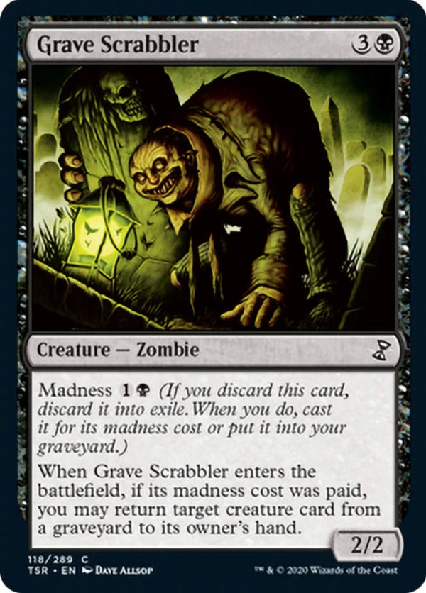 Grave Scrabbler [TSR - 118] - Cartes Sportives Rive Sud