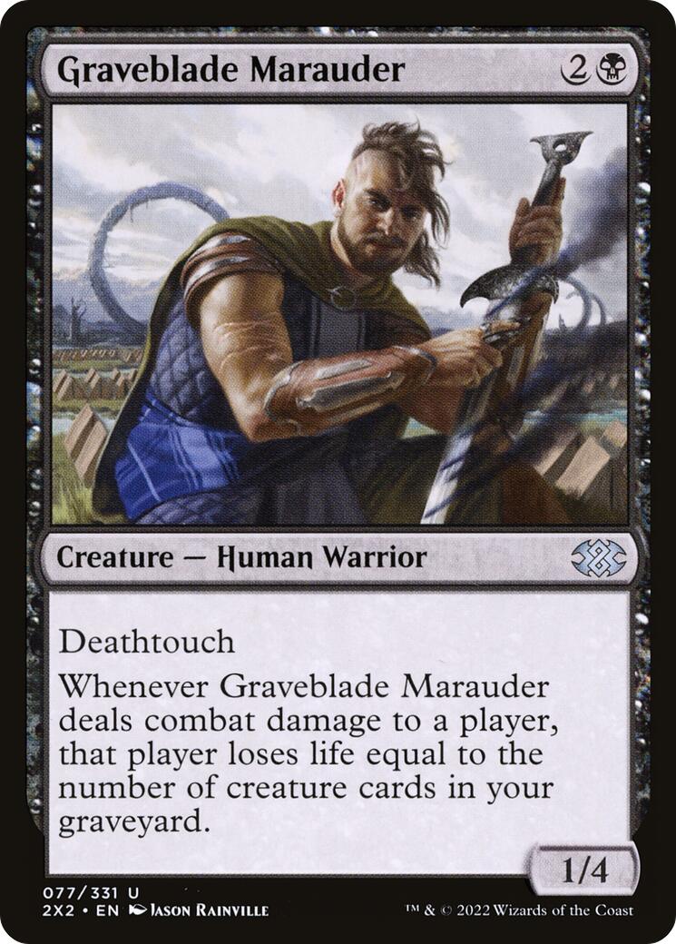 Graveblade Marauder [2X2 - 77] - Cartes Sportives Rive Sud