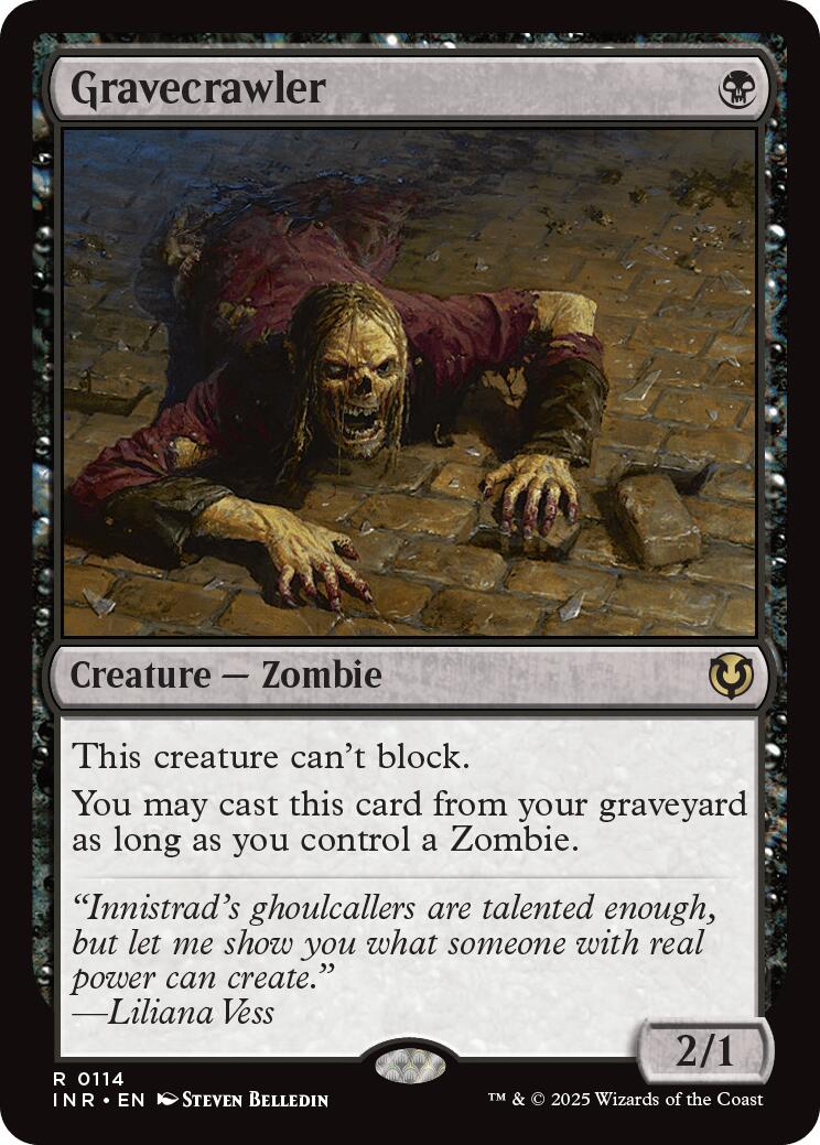 Gravecrawler [INR - 114] - Cartes Sportives Rive Sud
