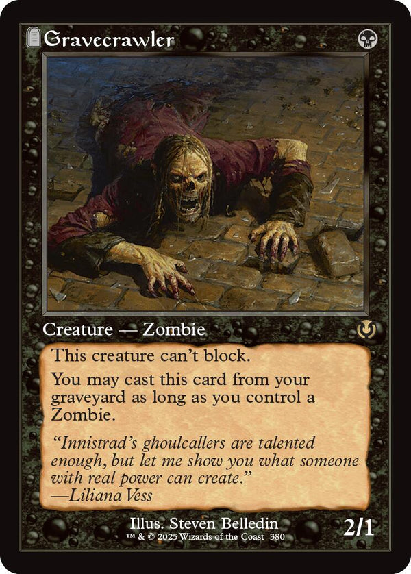 Gravecrawler (Retro Frame) [INR - 380] - Cartes Sportives Rive Sud
