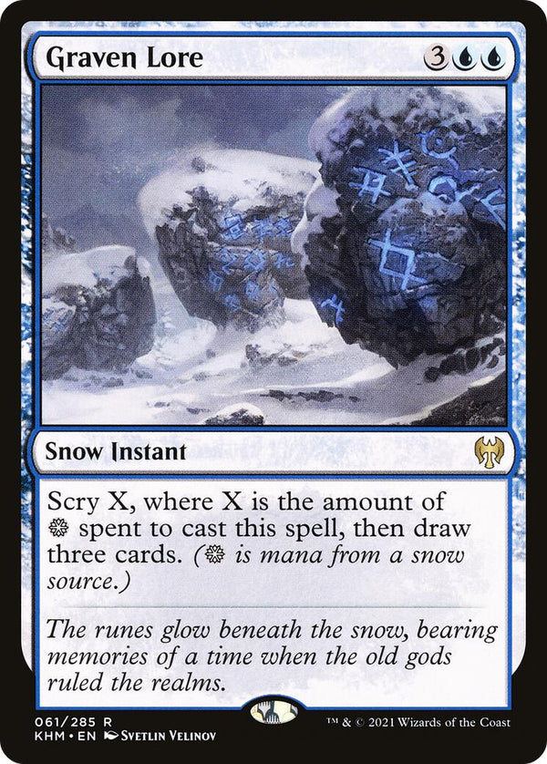 Graven Lore [KHM - 61] - Cartes Sportives Rive Sud
