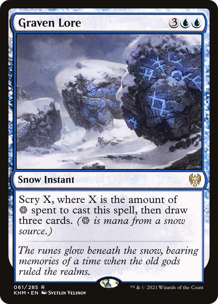 Graven Lore [KHM - 61] - Cartes Sportives Rive Sud