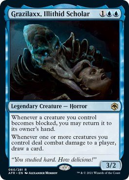 Grazilaxx, Illithid Scholar [AFR - 60] - Cartes Sportives Rive Sud
