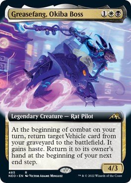 Greasefang, Okiba Boss (Extended Art) [NEO - 485] - Cartes Sportives Rive Sud