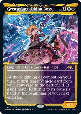 Greasefang, Okiba Boss (Showcase) [NEO - 397] - Cartes Sportives Rive Sud