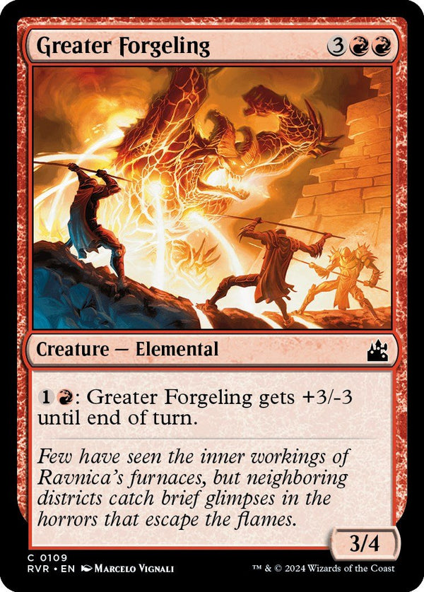 Greater Forgeling [RVR - 109] - Cartes Sportives Rive Sud