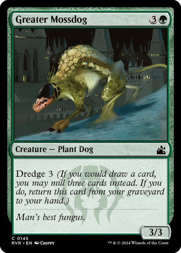 Greater Mossdog [RVR - 145] - Cartes Sportives Rive Sud