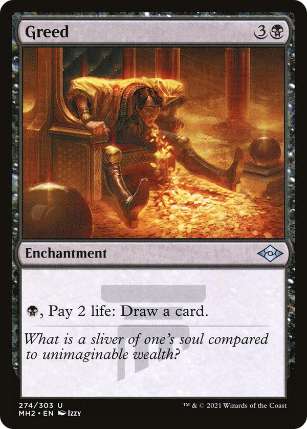 Greed [MH2 - 274] - Cartes Sportives Rive Sud