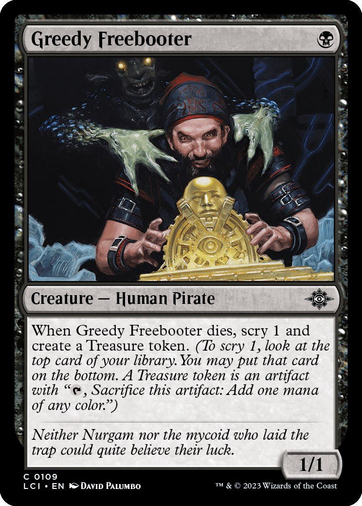 Greedy Freebooter [LCI - 109] - Cartes Sportives Rive Sud